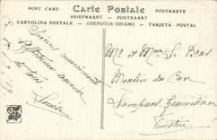 CPA Fantaisie Salon de Paris Henry Mouren Dans le canal (le soir)