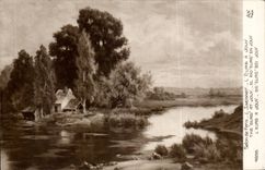 CPA Fantaisie Salon de Paris Simonnet L'eure a Jouy