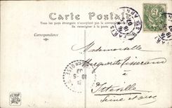 CPA Fantaisie Salon de 1907 La convalescente Defonte