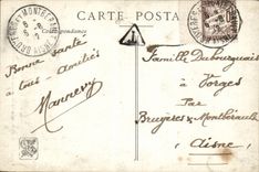 CPA Fantaisie Salon 1912 Henri Biva Brume et rosee du matin Villeneuve l'etang