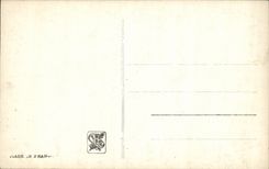 CPA Fantaisie Salons de Paris Lapierre Renouard Les deux declins 