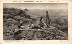 CPA Fantaisie Plaisirs d'enfants Pattein 