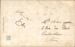 CPA Fantaisie Salon Le president de la republique a Steitla (Voyage en Tunisie)