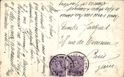 CPA Fantaisie Salon Paris Printemps d'autrefois