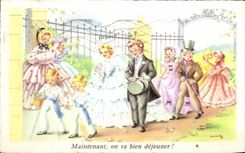 CPA Fantaisie ahora un pozo almorzara! Union