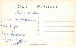 CPA Humour Femme forte Lighthouse Phare Ohe on va pouvoir partir :::