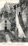 CPA Mende Ermitage de Saint Privas L'escalier des chapelles