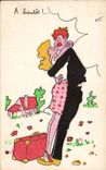 Humour - Illustration - A Bientot - CPA 