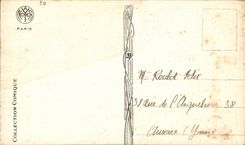 Humour - Illustration - Ne vous derangez pas - CPA 