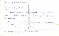 Mende - Vue Generale - CPA 