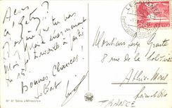 Fantasia - nino - plano - aeroplano - fijado todo!   - CPA