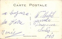 Humour - Illustration - Tu rentres a trois heure du matin! - CPA 