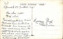 Sete - Cette - Garden of the Water Tower - CPA