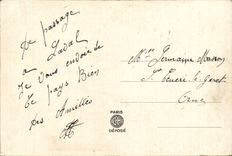 Humour - Illustration - On va dans la grange - CPA 