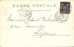 CPA Beziers Places and fountain of the citadel