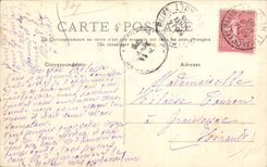 CPA Lamalou les Bains Garden of the usclade