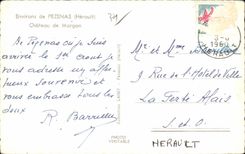 CPSM surroundings of Pezenas Castle of Margon