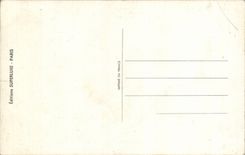 CPA Fantaisie Humour Femme Ski nautique