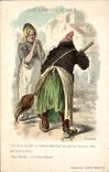CPA Fantaisie Les humouristes de jadis Gavarni