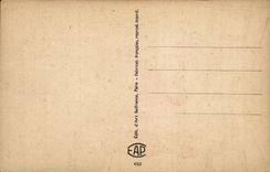 CPA Fantaisie Humour Pourquoi as eu cette croix ?