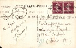 CPA Fantaisie Humour Le patron d'hotel 