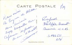 CPA Fantaisie Humour La chute C'est pas la peine d'etre parachutiste !