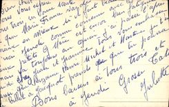 CPA Fantaisie N'as tu pas une place pour moi ? Chien