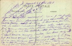 CPA Fantaisie Folklore Paysans Andry 