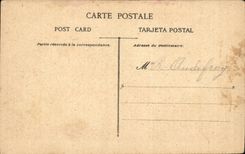 Ninos - ilustracion - caballeria - caballo - caballo - CPA