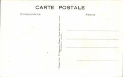 CPA Fantaisie Humour Femme forte Quand le soleil se couche la lune se leve