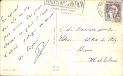 CPA Fantaisie Tiens vous chassez le gros gibier Taureau Chasse Chasseur