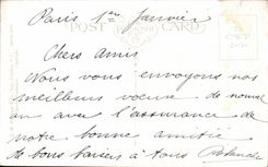 Festivals - Christmas - Christmas - mistletoe - He cometh not - dog - dog - CPA