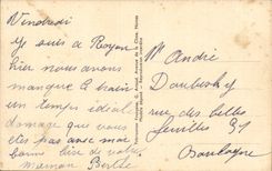 Humour - Illustration - bain - swimming - plage - beach - CPA 