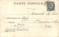 Fantasia - nino - bebe - flores que huelen del bebe - CPA