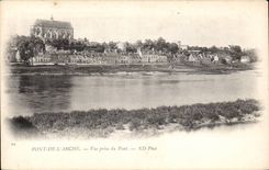 Pont de l'Arche - Seen from of the Bridge - CPA