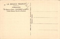 Caudebec in Caux - Old women Houses - Rue de la Boucherie - Yvon - CPA