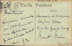 Bonsecours it Casino - the Church and the Monument of Jeanne d' Arc CPA