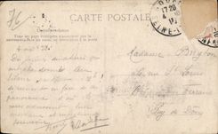 Bonsecours - Panoramic View on Rouen CPA