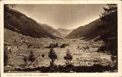 The Valley of Vallorcine - CPA