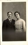 CARTE PHOTO Fantaisie - Couple - CPA 