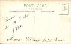 CARTE PHOTO Fantaisie - Couple - CPA 
