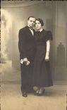 CARTE PHOTO Fantaisie - Close Couple - CPA 