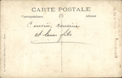 CARTE PHOTO Fantaisie - Couple - proud family - militaria - uniforme - CPA 
