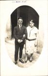 CARTE PHOTO Fantaisie - Couple - 1926 - CPA 