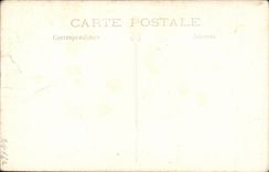 CARTE PHOTO Fantaisie - couple - wedding - marriage - bride - groom - CPA 
