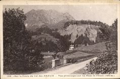 Aravis - On the Road of the Collar - Picturesque Sight on the rocks of the slack - CPA
