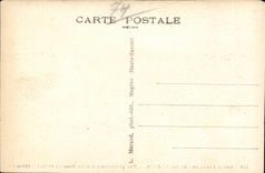 Aravis - On the Road of the Collar - Picturesque Sight on the rocks of the slack - CPA