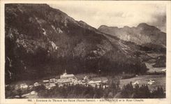 CPA Approximately of Thonon les Bains Abundance and the Mount Heats