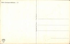 CPA Illustrator Militaria Humor Of what? A bath of feet?