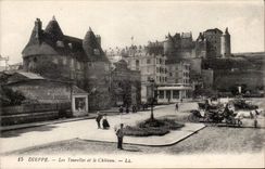 Torrecillas de CPA Dieppe y el castillo